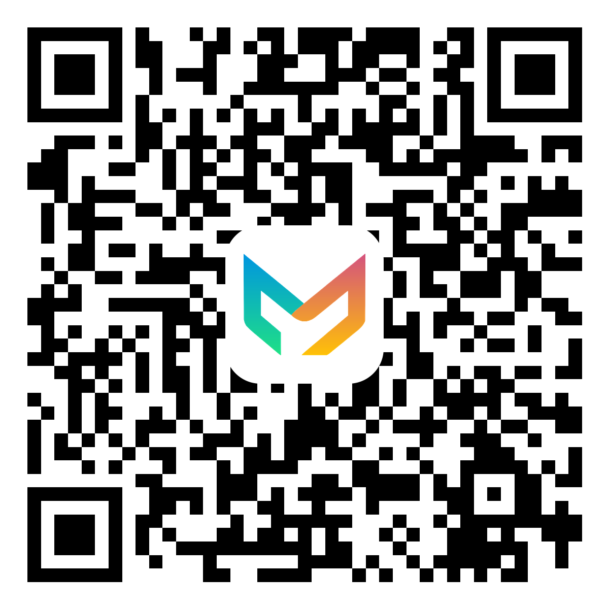QR code to download the MJX Events app